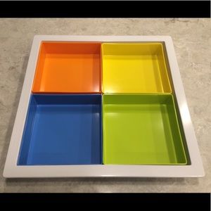 Serving Dish!  Crackers, chips, anything!